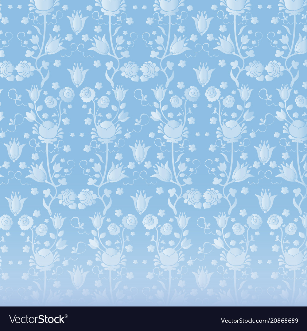 Detail Vintage Background Pattern Blue Nomer 44