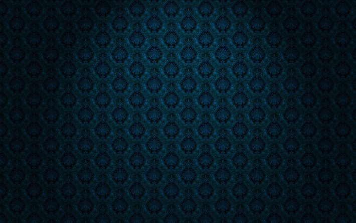 Detail Vintage Background Pattern Blue Nomer 47