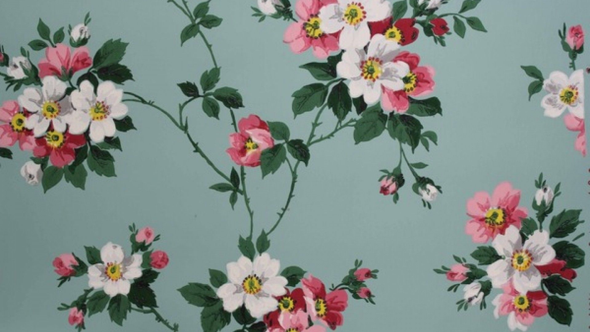 Detail Vintage Flower Background Hd Nomer 25