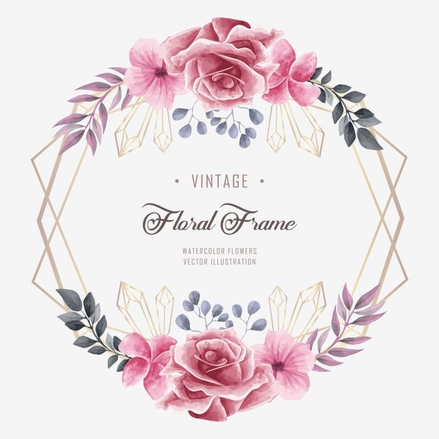 Detail Vintage Flower Background Vector Free Download Nomer 17