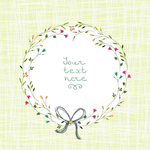 Detail Vintage Flower Background Vector Free Download Nomer 28
