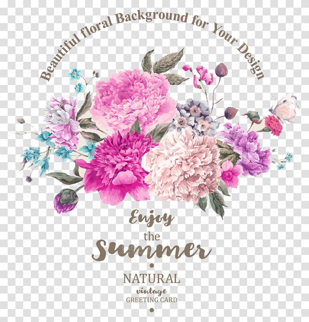 Detail Vintage Flower Background Vector Free Download Nomer 45