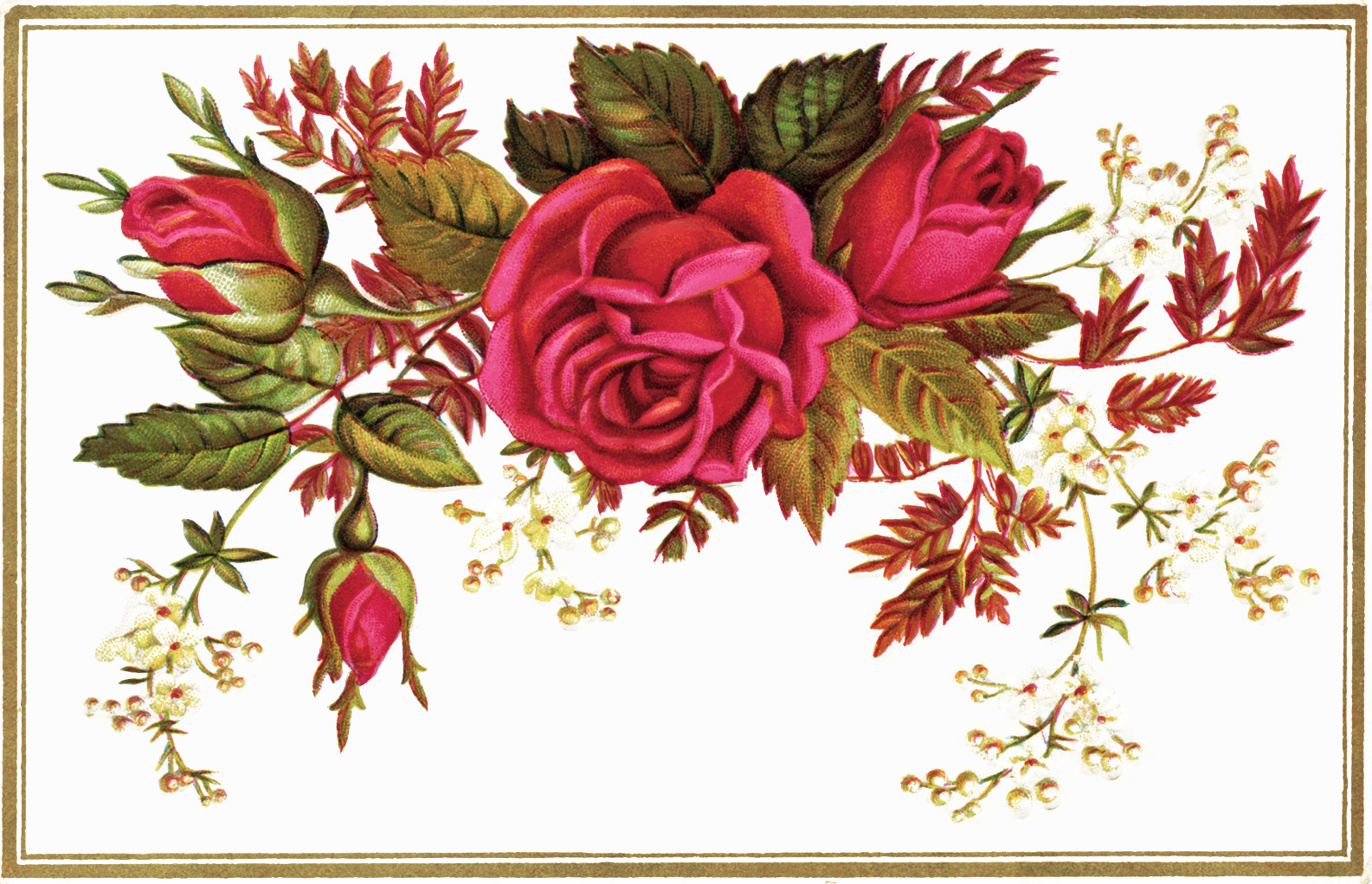 Detail Vintage Flower Design Nomer 24