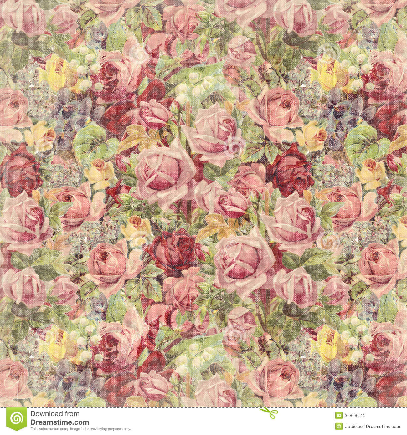 Detail Vintage Flower Rose Background Nomer 8