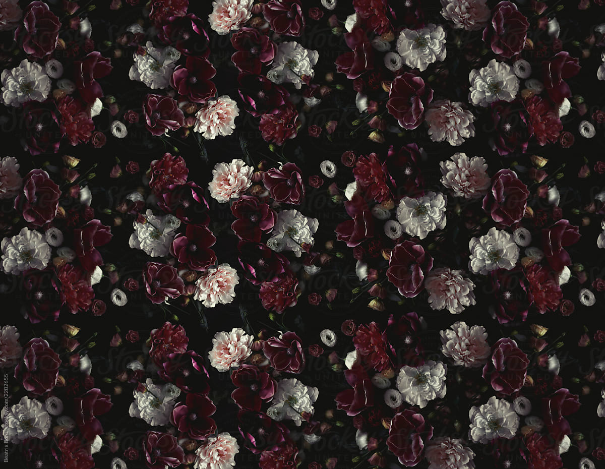 Detail Vintage Flower Wallpaper Nomer 20