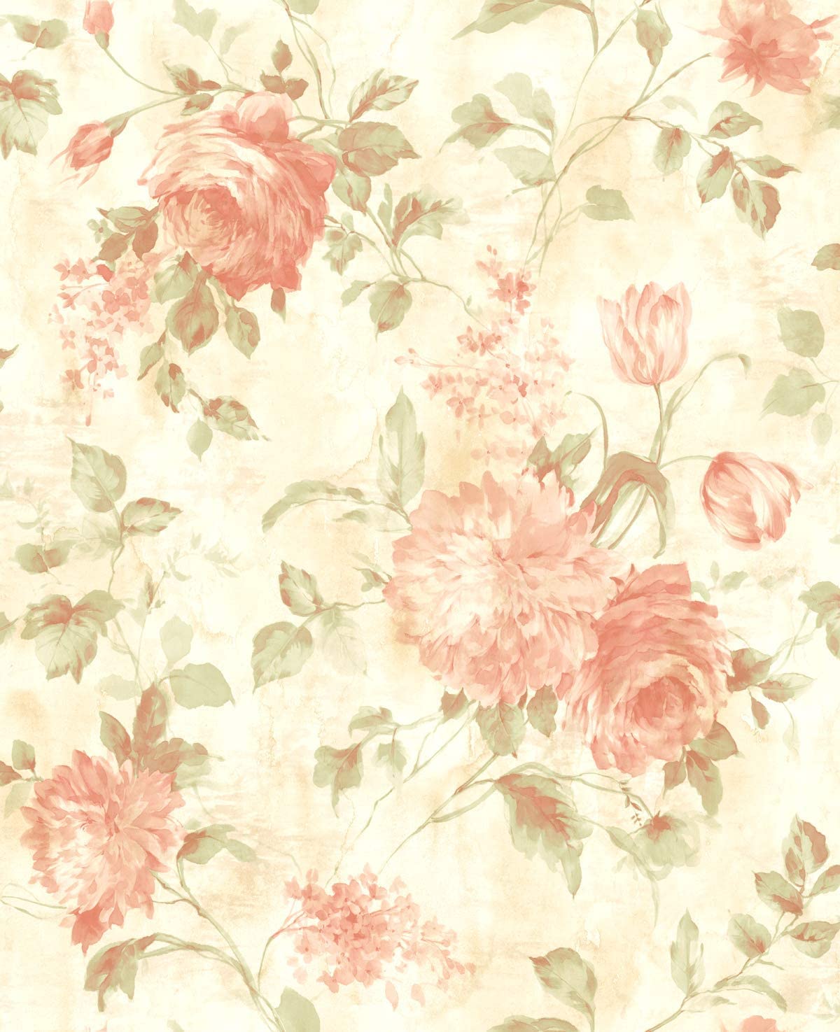 Detail Vintage Flower Wallpaper Nomer 26