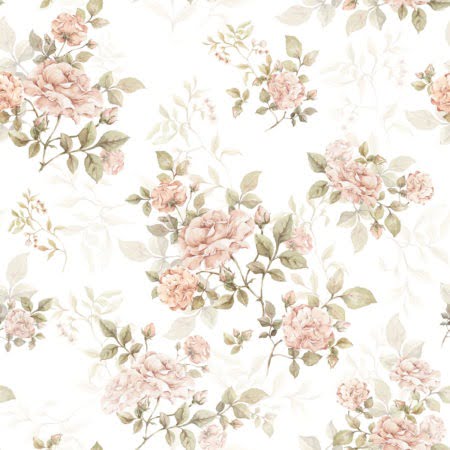 Detail Vintage Flower Wallpaper Nomer 28