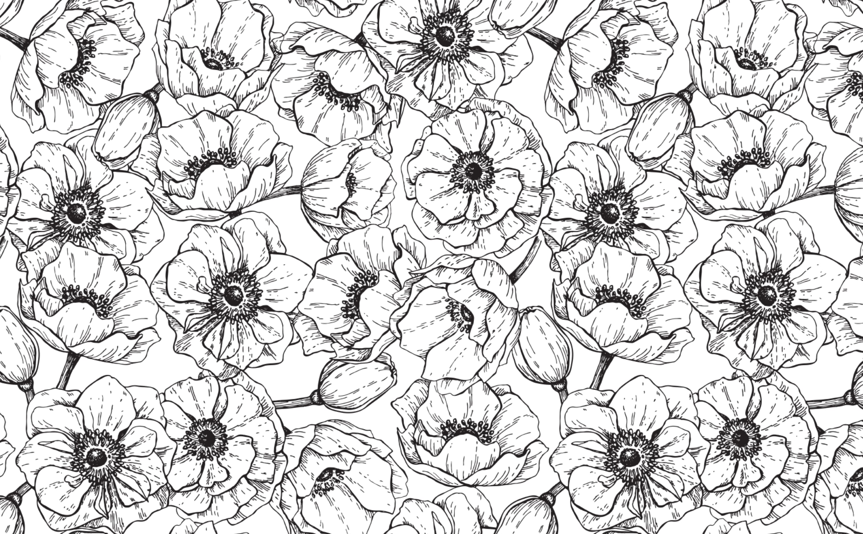 Detail Vintage Flower Wallpaper Nomer 31