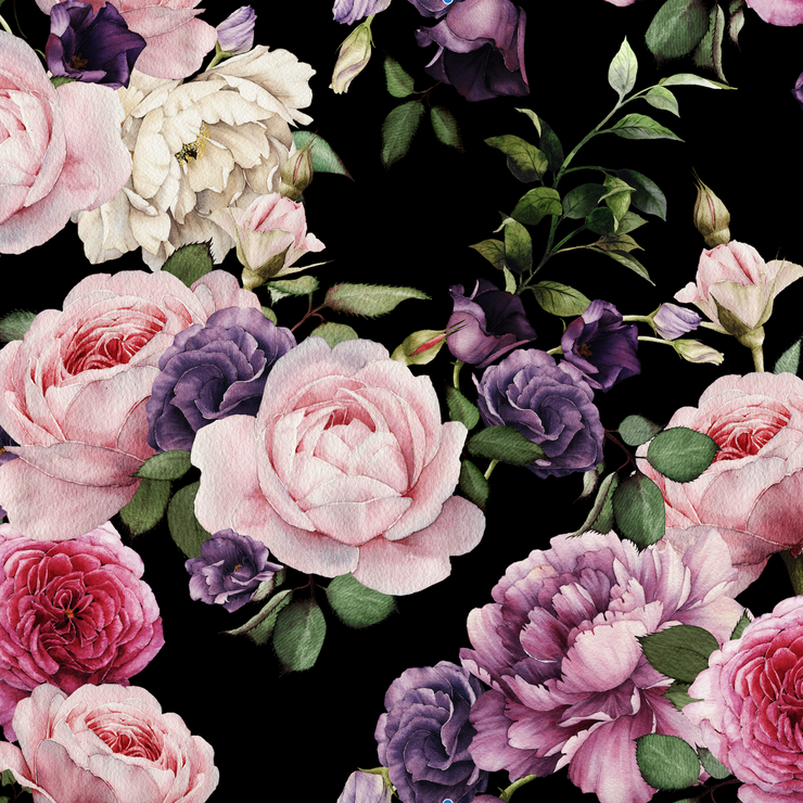 Detail Vintage Flower Wallpaper Nomer 6