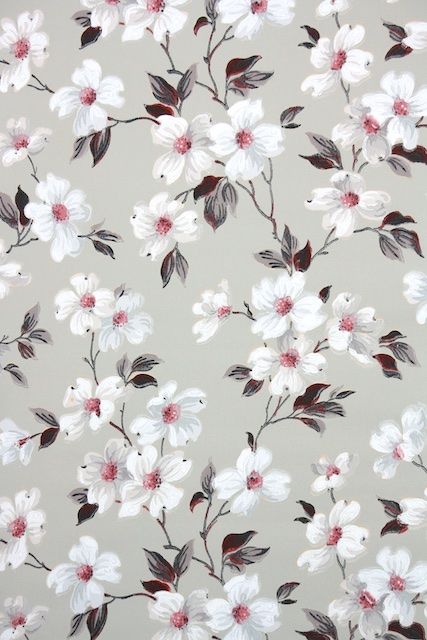 Detail Vintage Flower Wallpaper Nomer 53