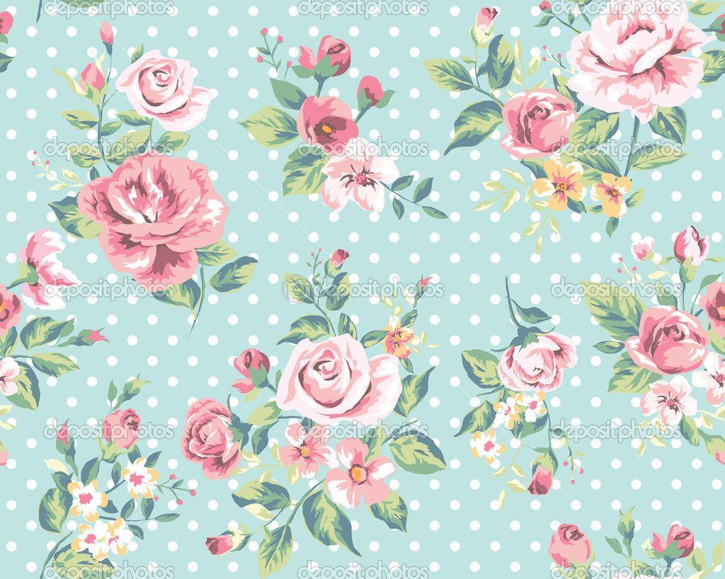 Detail Vintage Flower Wallpaper Tumblr Nomer 23