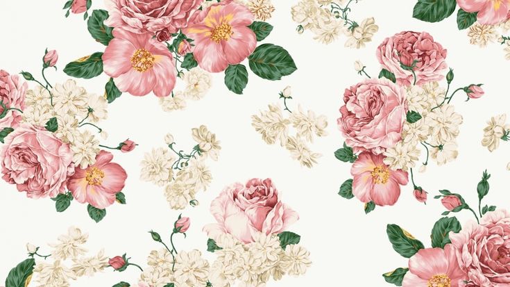 Detail Vintage Flower Wallpaper Tumblr Nomer 24
