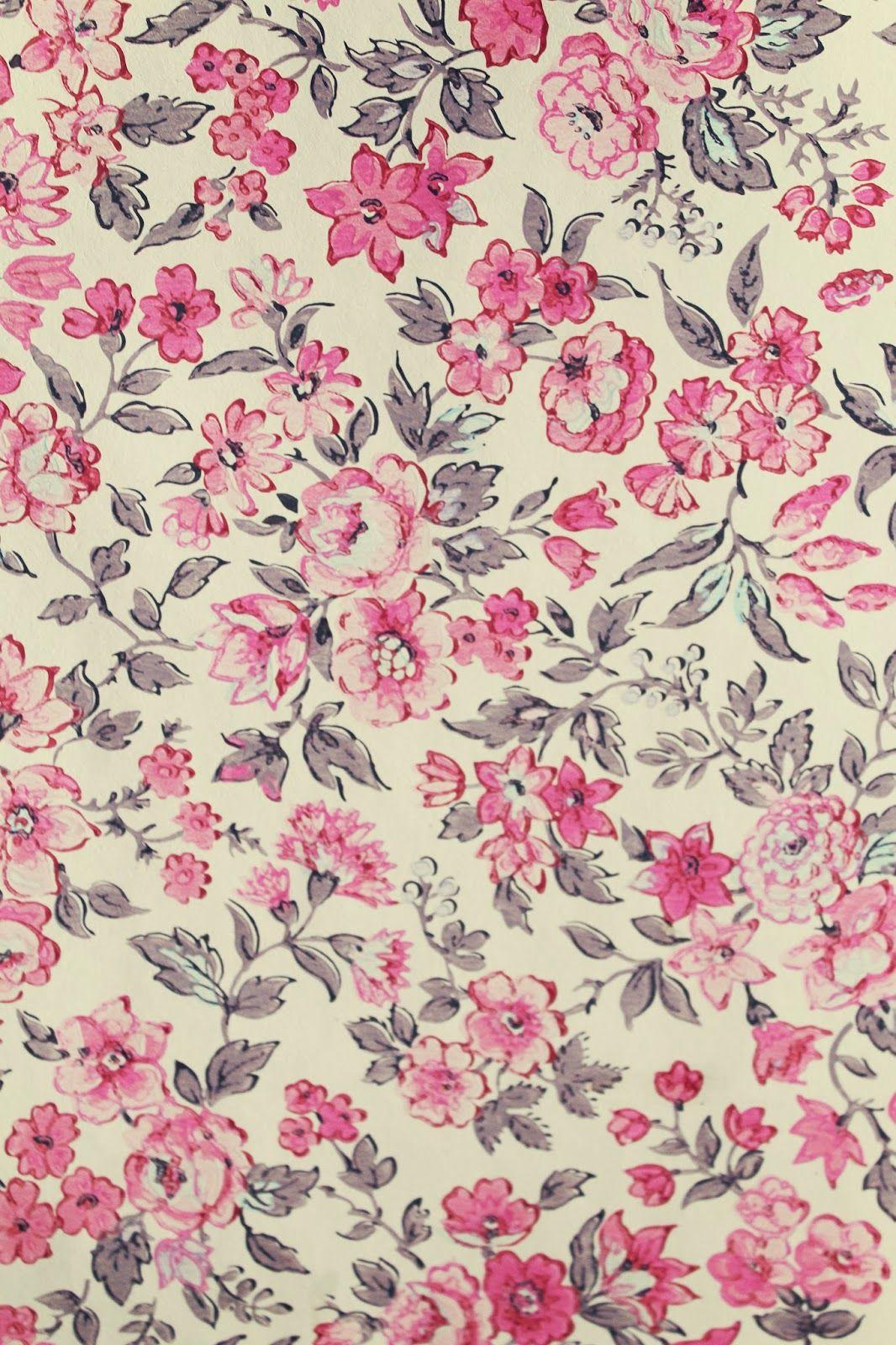 Detail Vintage Flower Wallpaper Tumblr Nomer 9