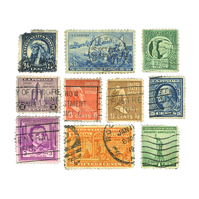 Detail Vintage Postage Stamp Png Nomer 51