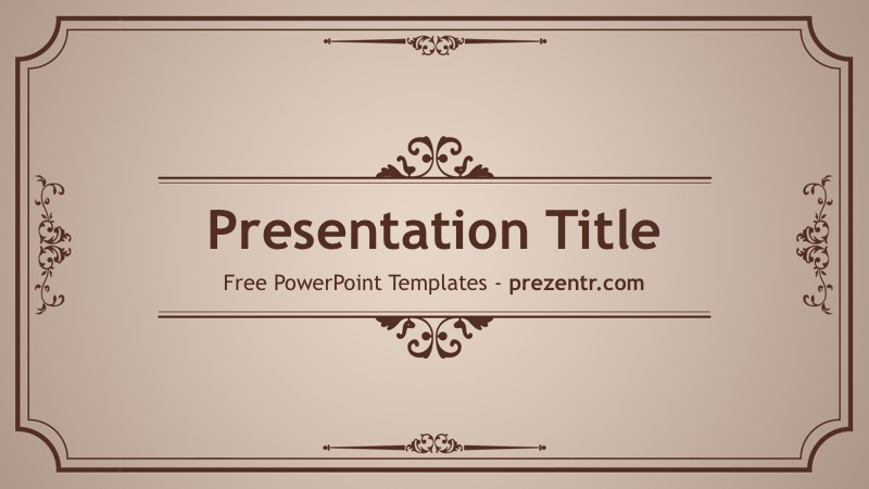 Detail Vintage Powerpoint Nomer 35