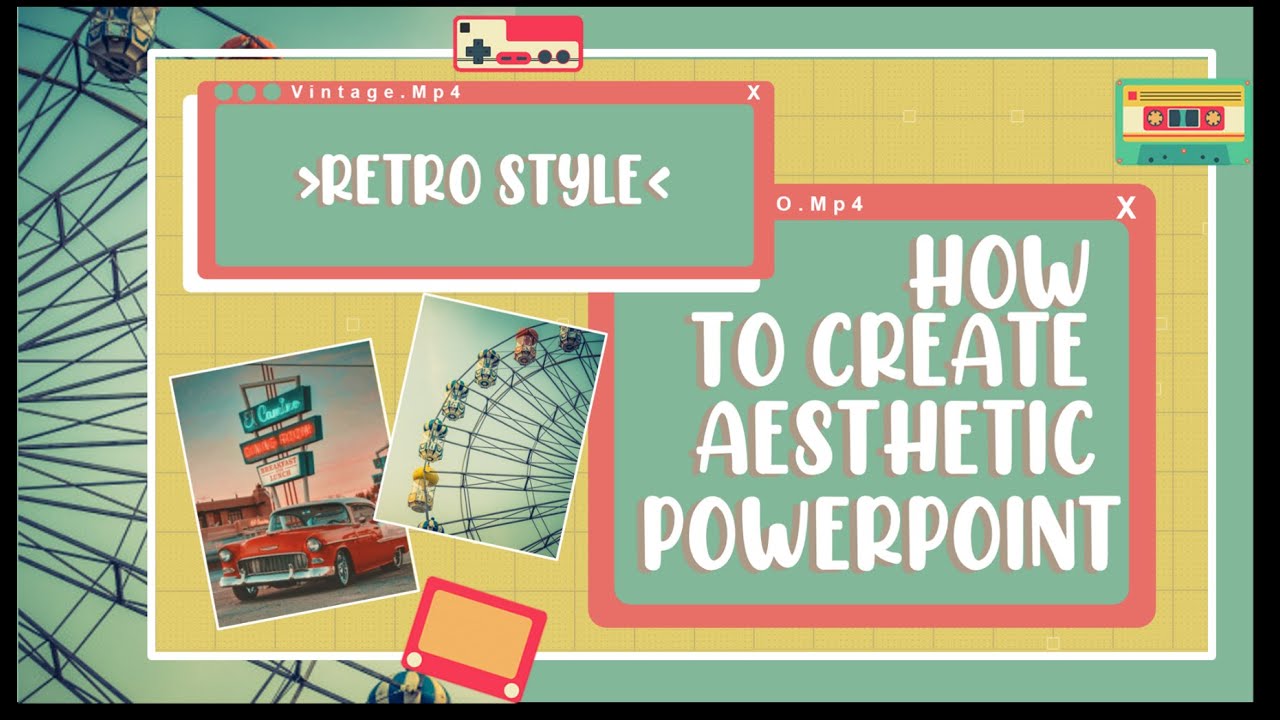 Detail Vintage Powerpoint Nomer 36