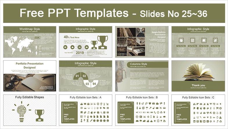 Detail Vintage Ppt Nomer 48