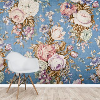 Detail Vintage Rose Wallpaper Nomer 28