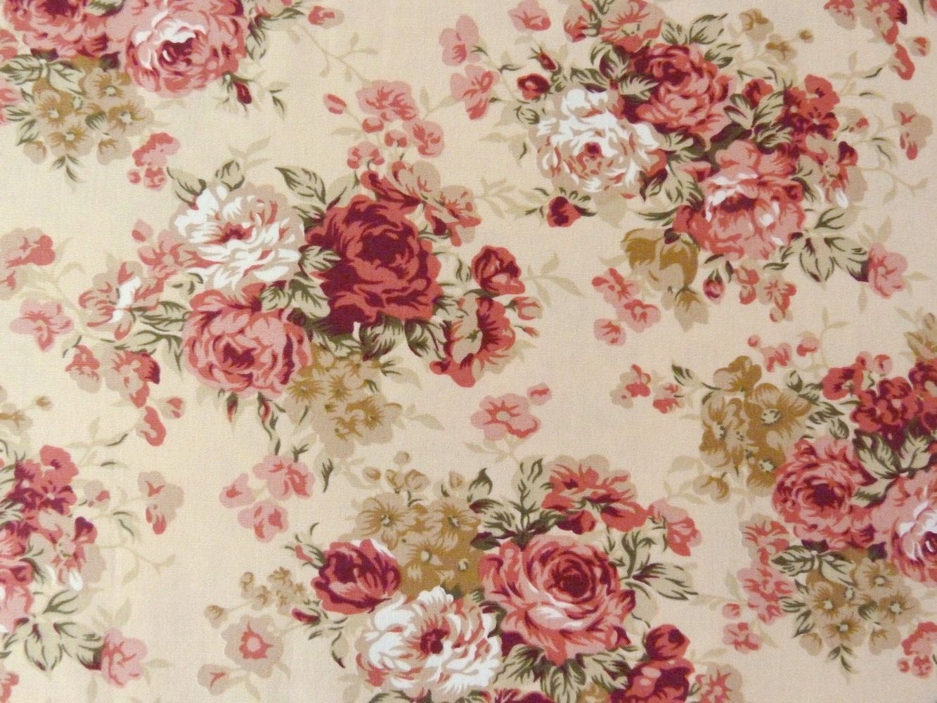 Detail Vintage Rose Wallpaper Nomer 30