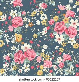 Detail Vintage Rose Wallpaper Nomer 38