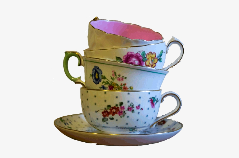 Detail Vintage Tea Cup Png Nomer 24