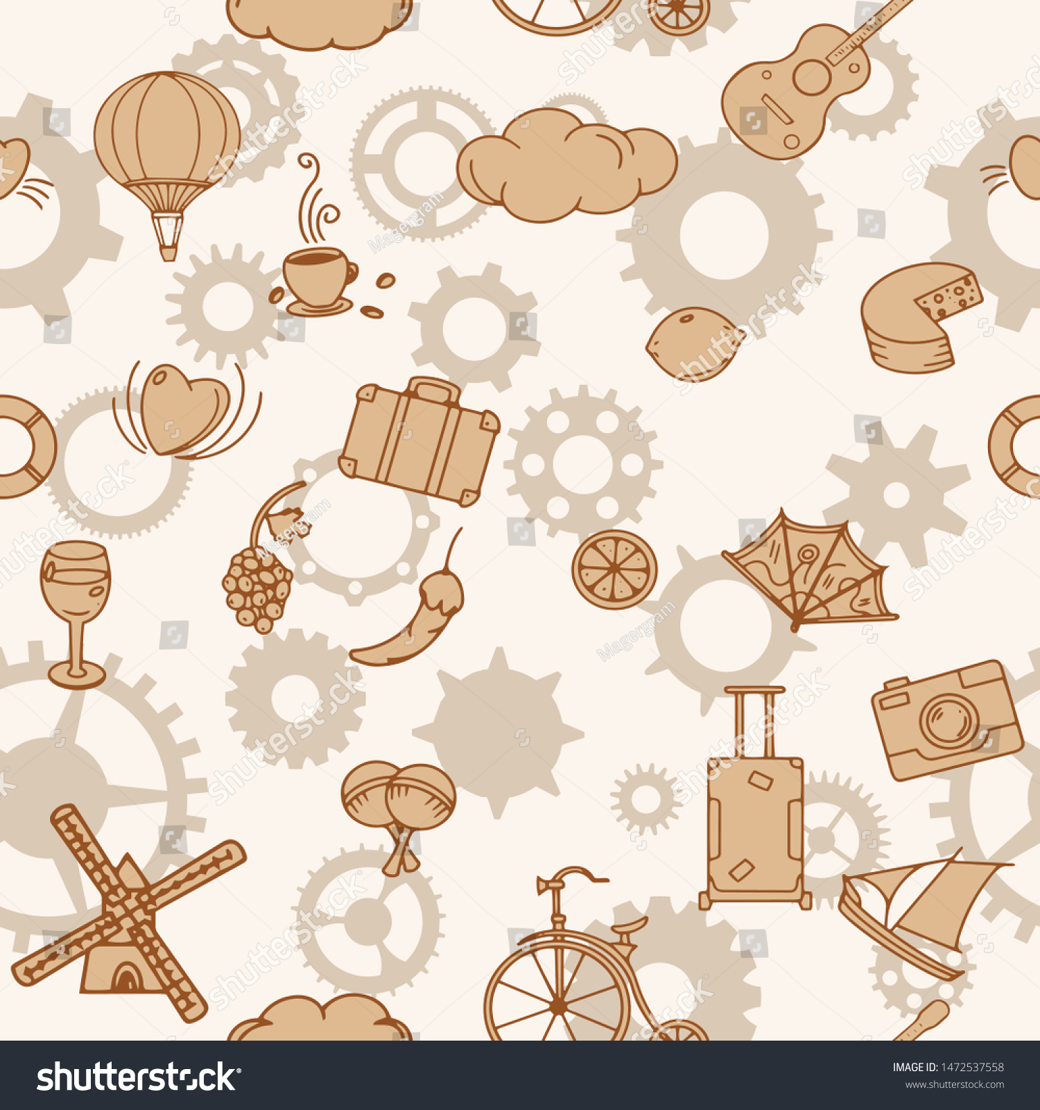 Detail Vintage Wallpaper Cute Nomer 8