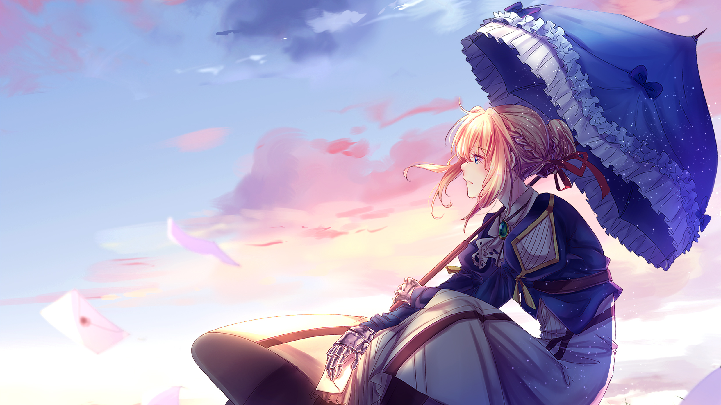 Detail Violet Evergarden Hd Wallpaper Nomer 16