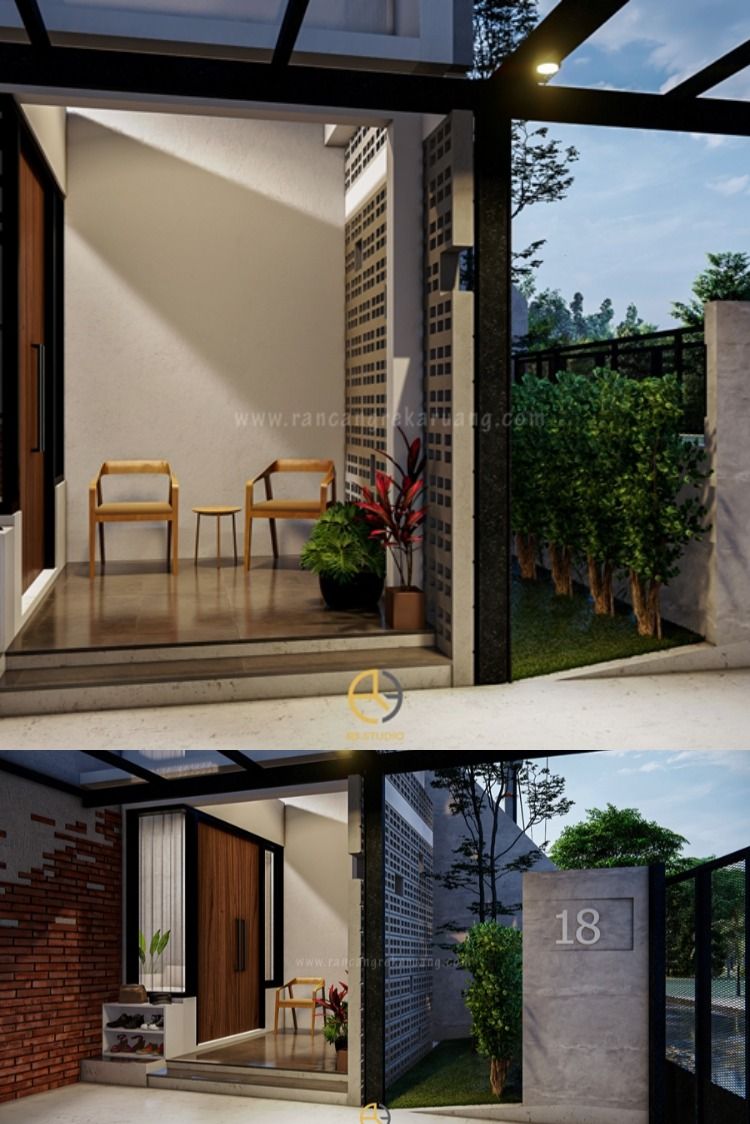 Detail Rumah Industrialis Sederhana Nomer 40