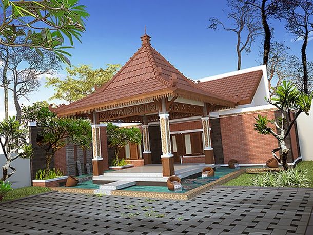 Detail Rumah Joglo Dari Jawa Tengah Nomer 40