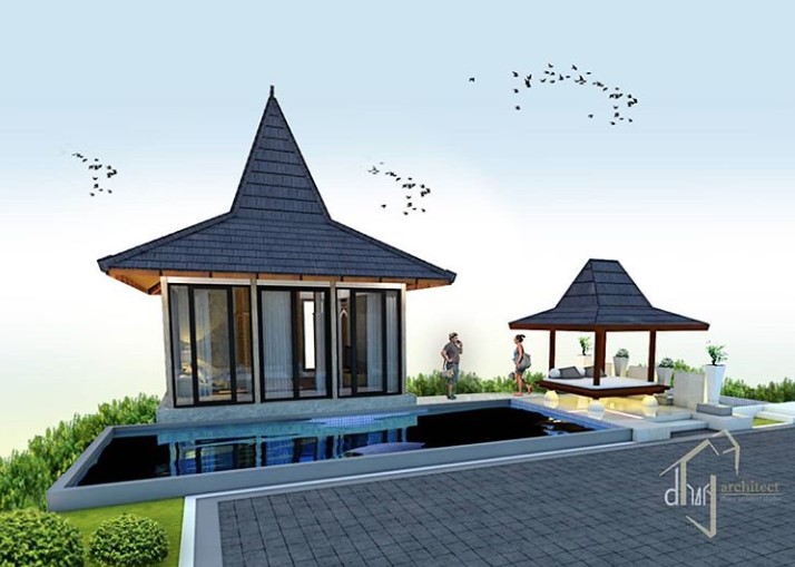 Detail Rumah Joglo Mewah Nomer 35