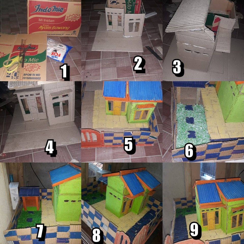 Detail Rumah Kardus Anak Nomer 7