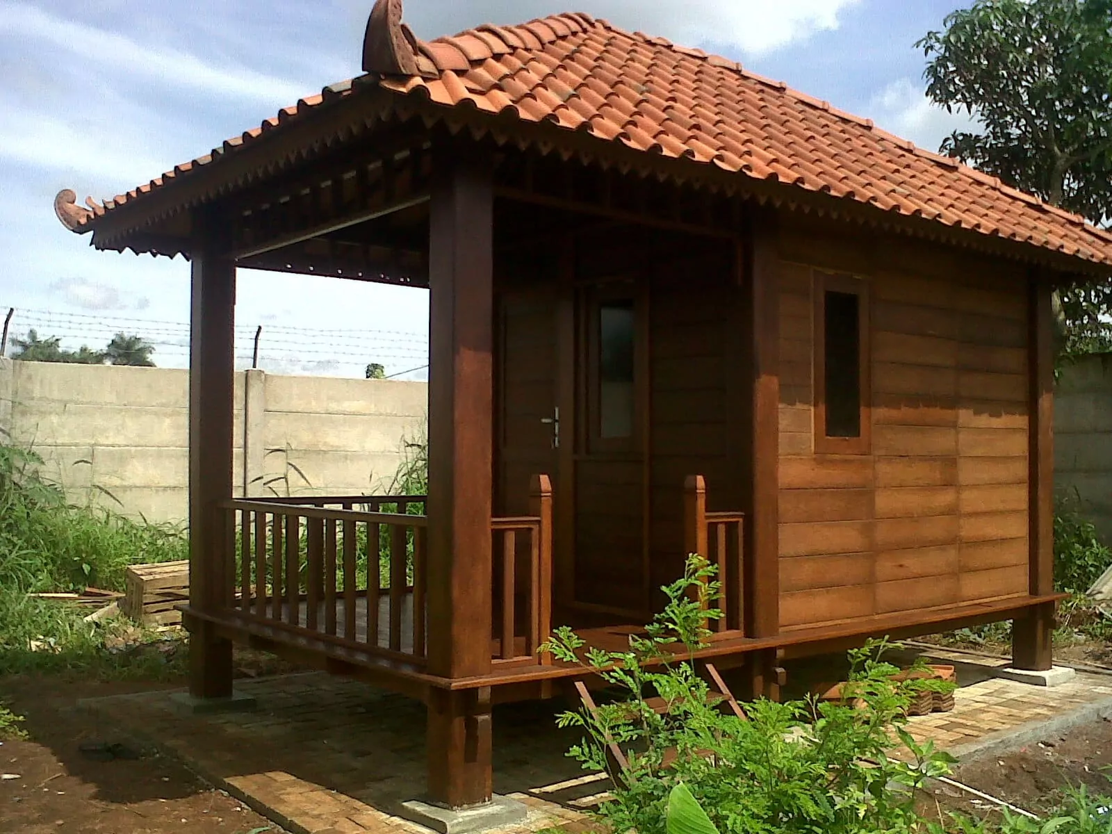 Detail Rumah Kayu Bongkar Pasang Nomer 48