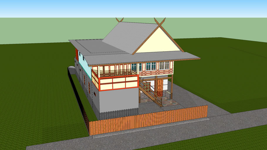 Detail Rumah Kayu Bugis Nomer 2