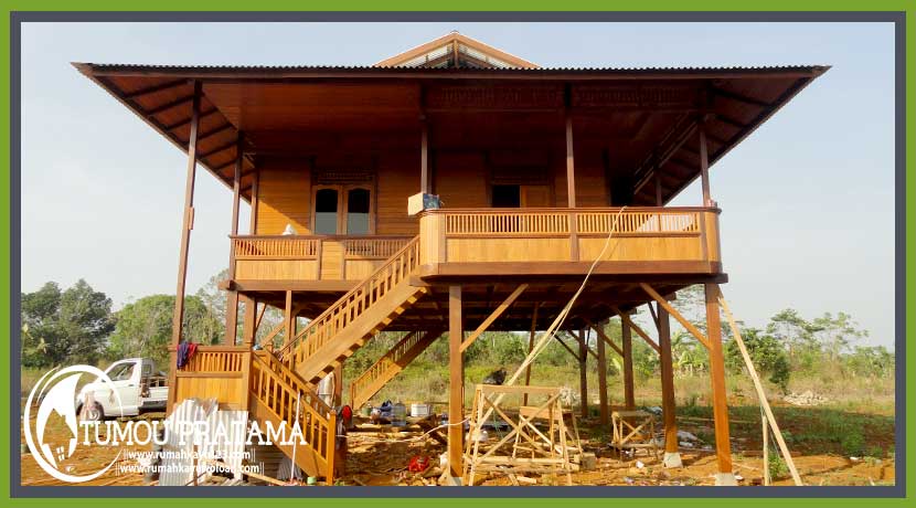 Detail Rumah Kayu Bugis Nomer 17