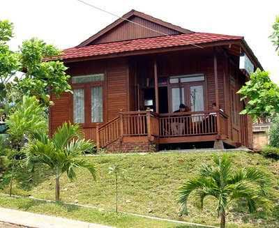 Detail Rumah Kayu Desa Nomer 8