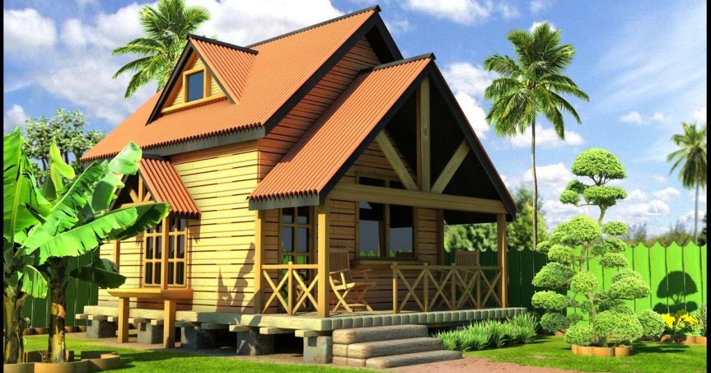 Detail Rumah Kayu Di Kampung Nomer 20