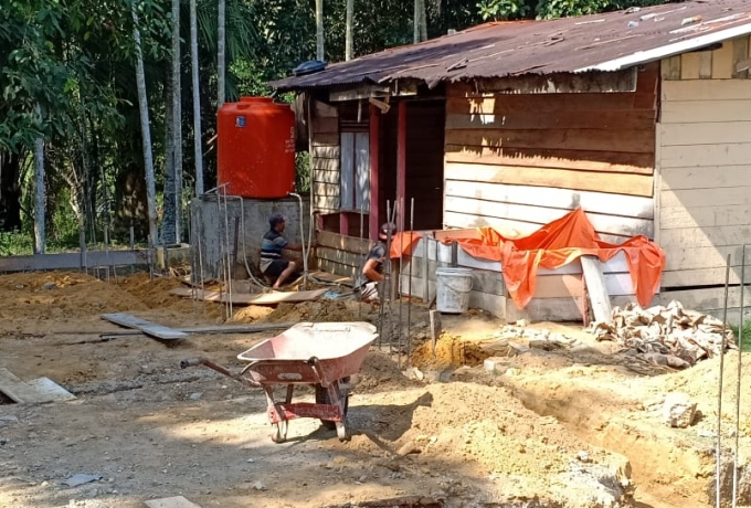 Detail Rumah Kayu Di Kampung Nomer 38