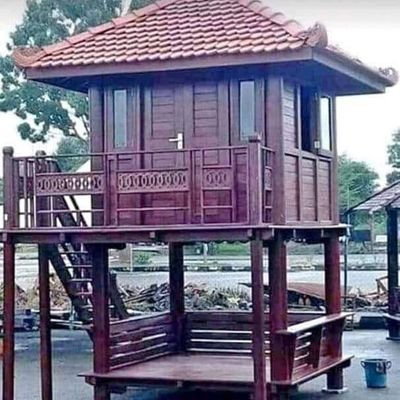 Detail Rumah Kayu Gazebo Nomer 16