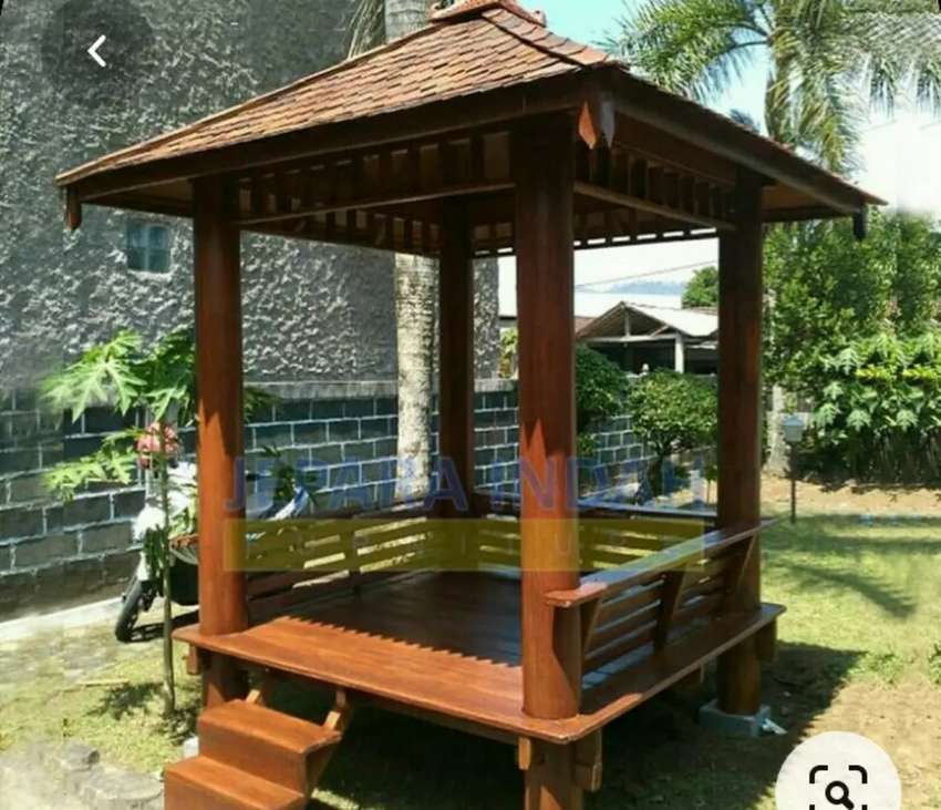 Detail Rumah Kayu Gazebo Nomer 40