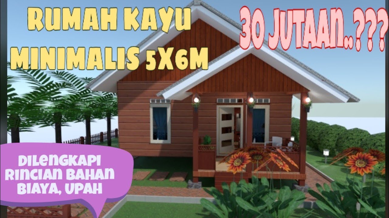 Detail Rumah Kayu Jati Minimalis Nomer 39