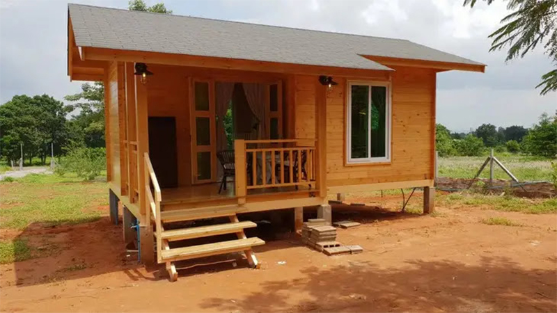 Detail Rumah Kayu Kampung Nomer 19