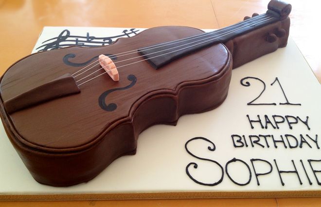 Detail Violin Cake Pan Nomer 16