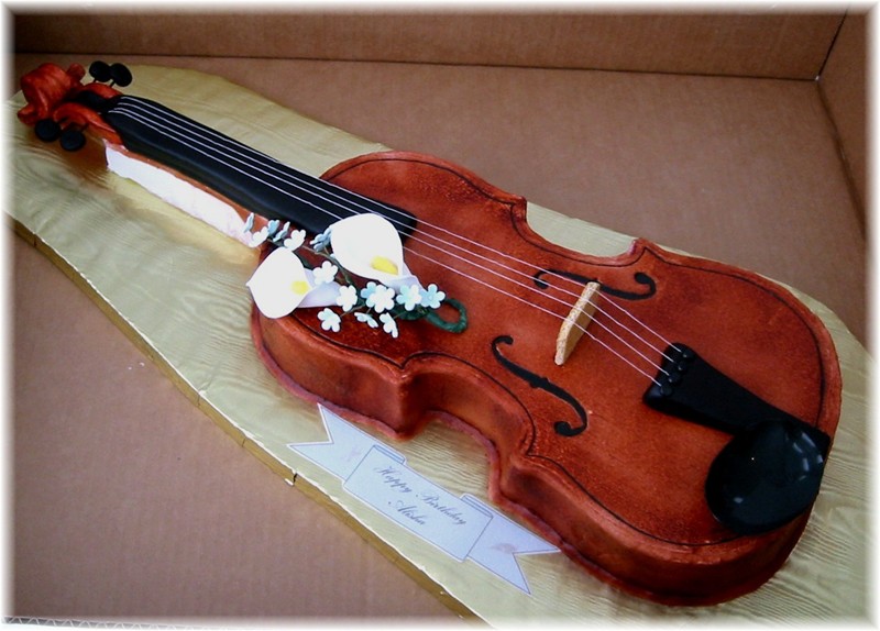 Detail Violin Cake Pan Nomer 25