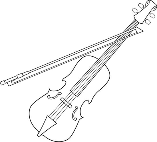 Detail Violin Clip Art Free Nomer 28