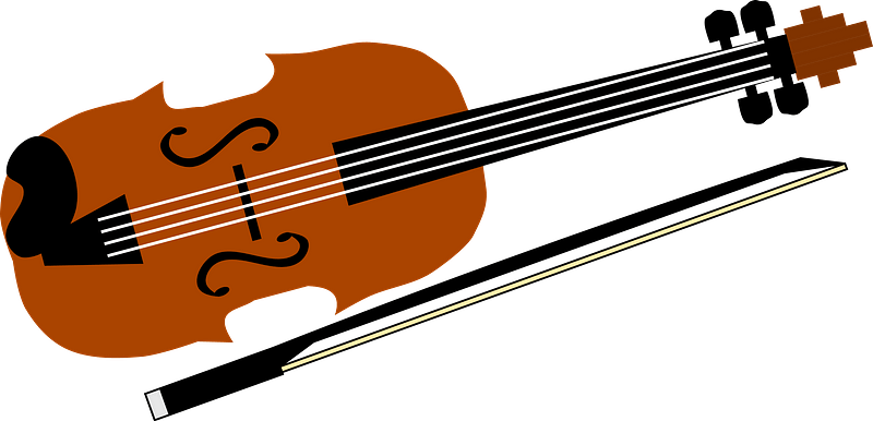 Detail Violin Clipart Nomer 32