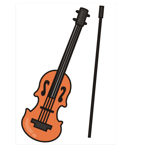 Download Violin Clipart Nomer 46