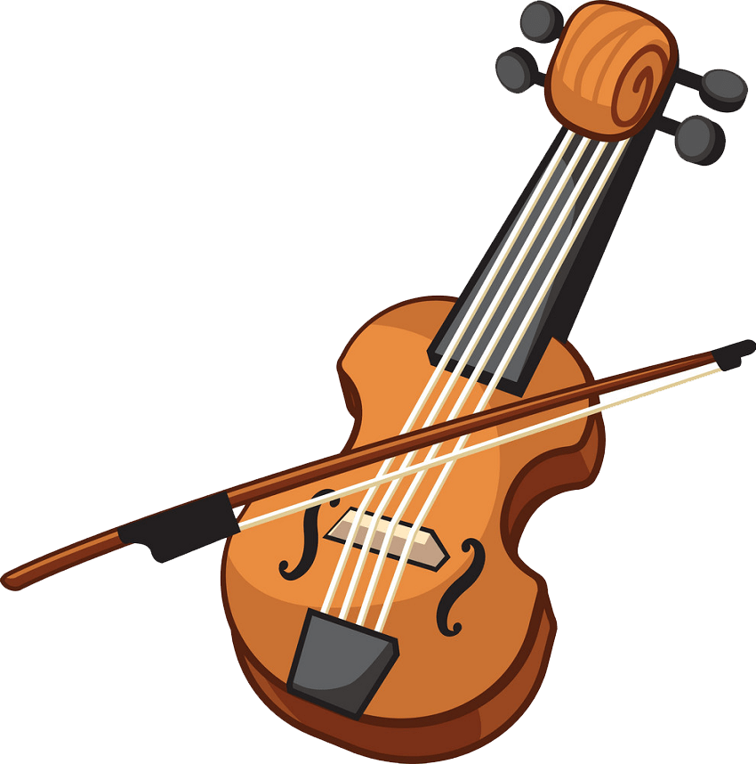 Detail Violin Clipart Png Nomer 3