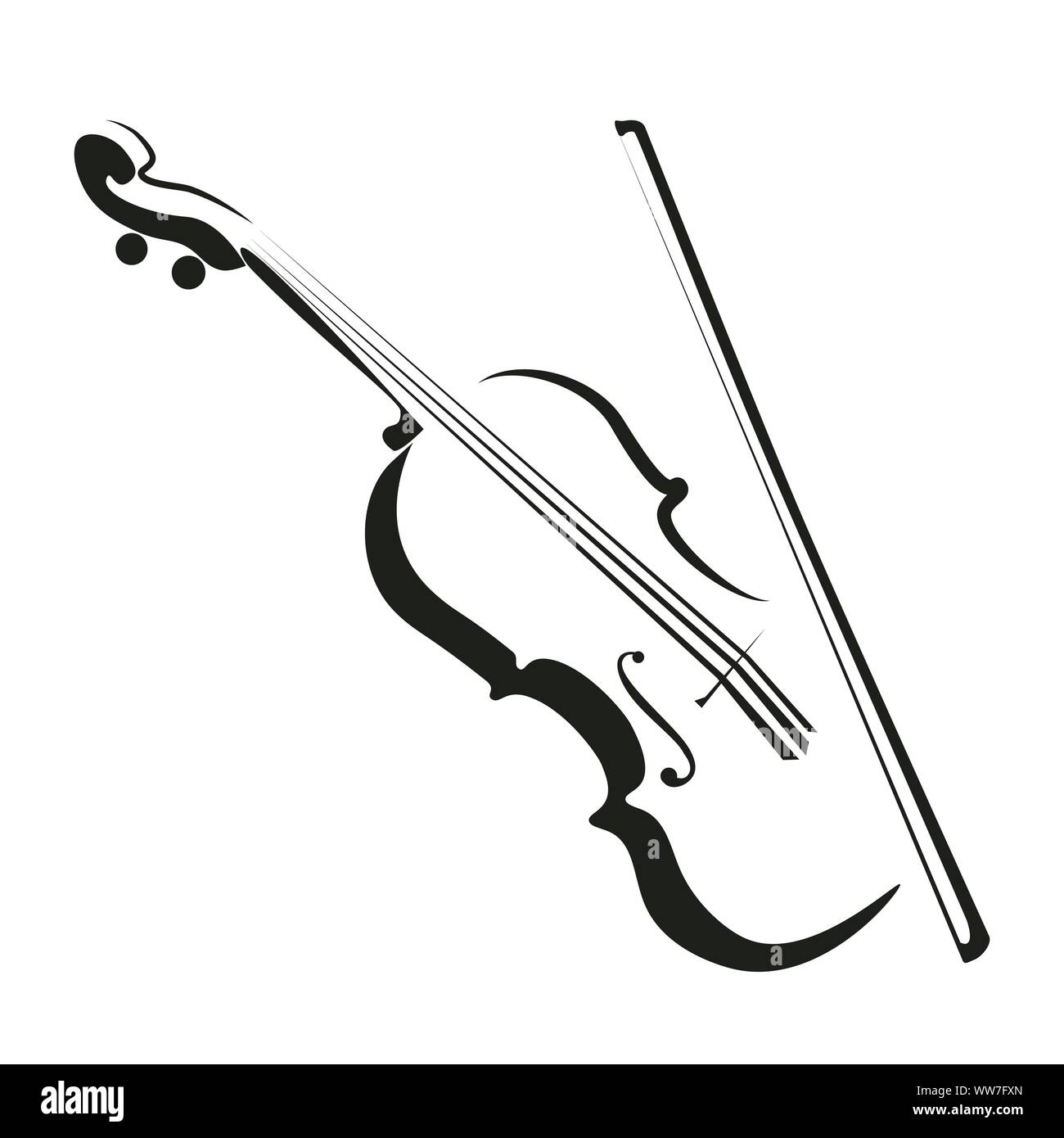 Detail Violin Logo Nomer 3