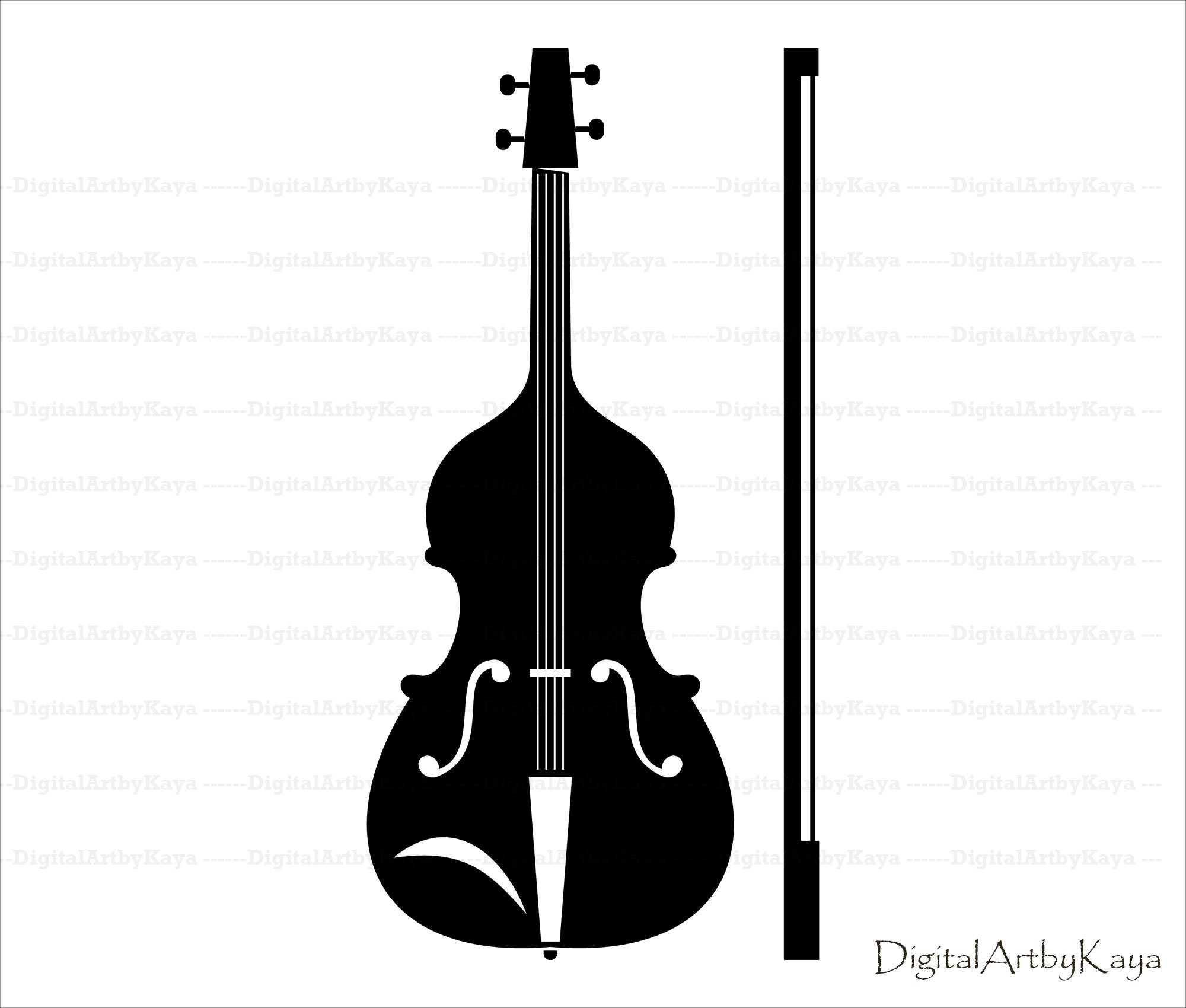 Detail Violin Logo Nomer 42