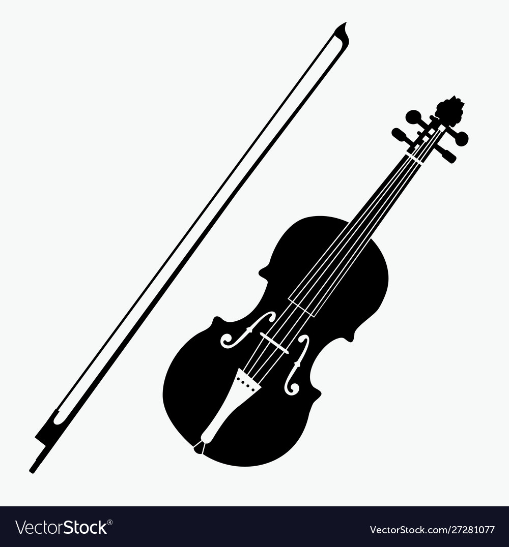 Detail Violin Vector Png Nomer 11